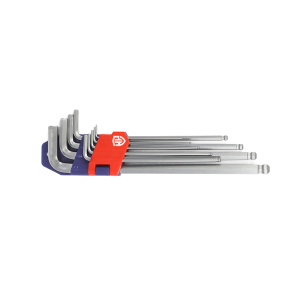 Long Arm Ball Point Hex Key Set (Metric) 9PC