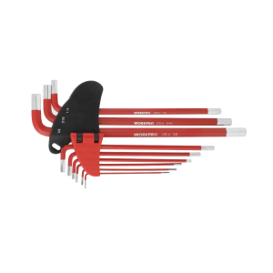 Long Arm Hex Key Set (SAE) 9PC
