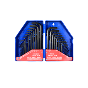 Long Arm Hex Key Set (Metric&SAE) 30PC